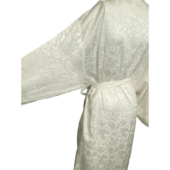 Vintage Victoria's Secret NWT Old Stock Gold Label Robe Paisley Shoulder Pads - Picture 6 of 12